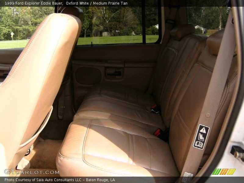 Oxford White / Medium Prairie Tan 1999 Ford Explorer Eddie Bauer