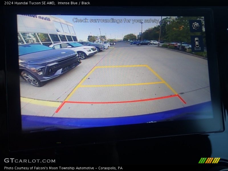 Intense Blue / Black 2024 Hyundai Tucson SE AWD
