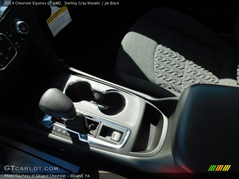 Sterling Gray Metallic / Jet Black 2024 Chevrolet Equinox LT AWD