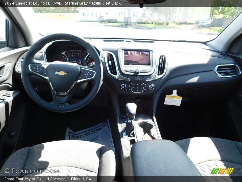Sterling Gray Metallic / Jet Black 2024 Chevrolet Equinox LT AWD