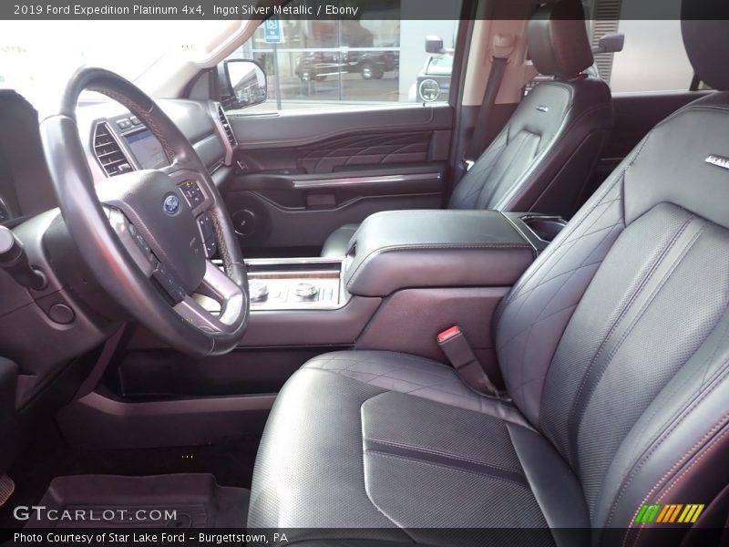 Ingot Silver Metallic / Ebony 2019 Ford Expedition Platinum 4x4