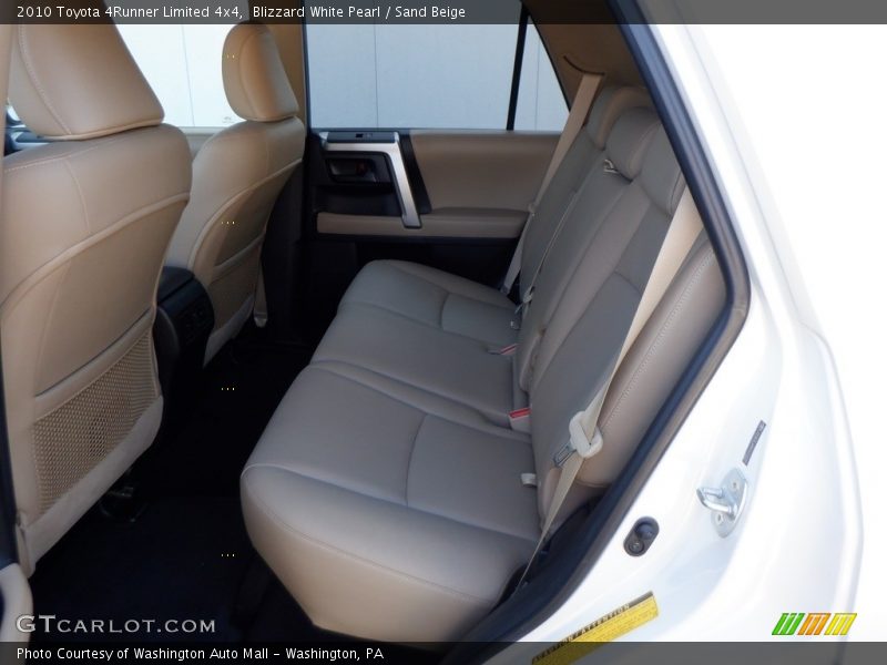 Blizzard White Pearl / Sand Beige 2010 Toyota 4Runner Limited 4x4