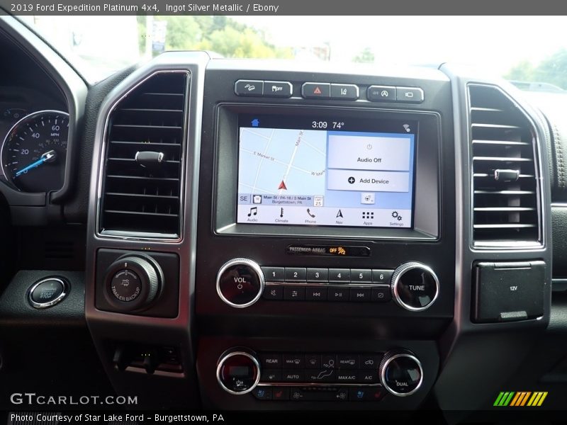 Ingot Silver Metallic / Ebony 2019 Ford Expedition Platinum 4x4
