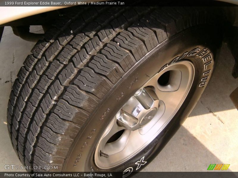 Oxford White / Medium Prairie Tan 1999 Ford Explorer Eddie Bauer