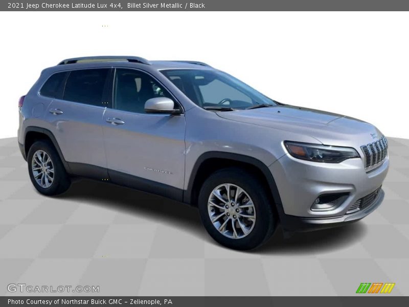 Billet Silver Metallic / Black 2021 Jeep Cherokee Latitude Lux 4x4