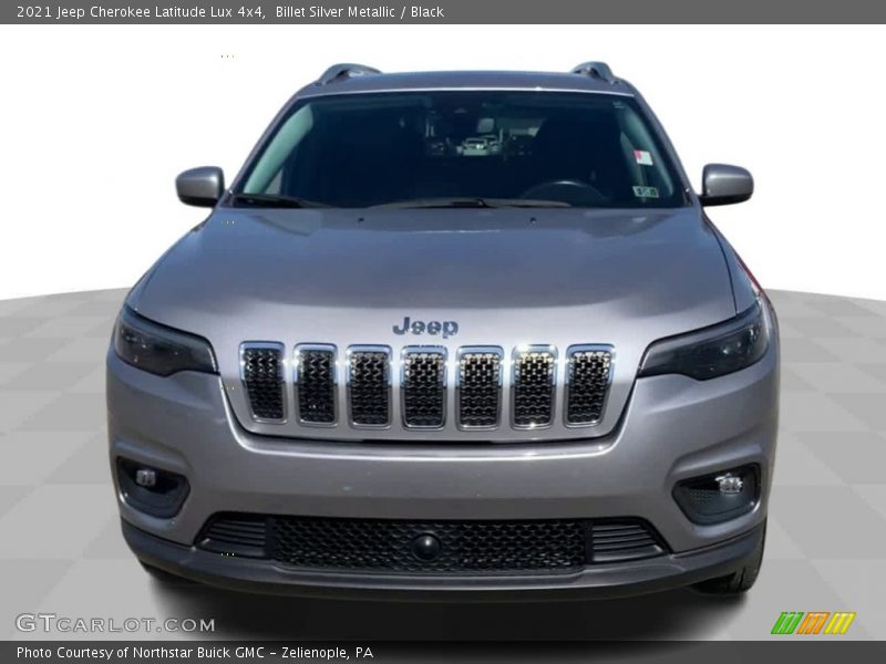 Billet Silver Metallic / Black 2021 Jeep Cherokee Latitude Lux 4x4