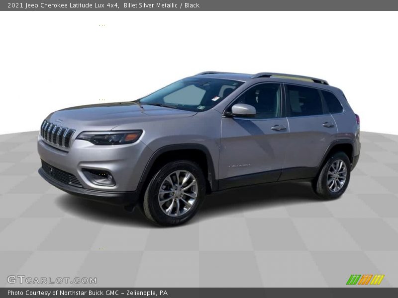 Billet Silver Metallic / Black 2021 Jeep Cherokee Latitude Lux 4x4