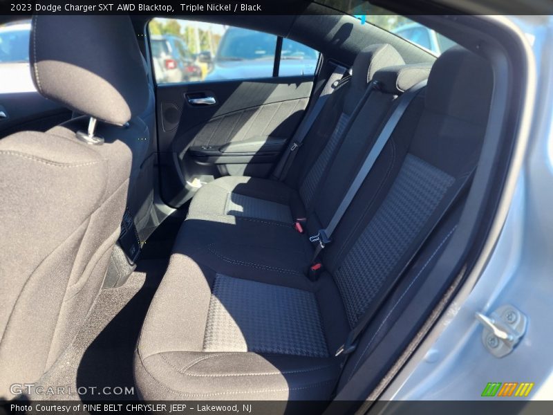 Triple Nickel / Black 2023 Dodge Charger SXT AWD Blacktop