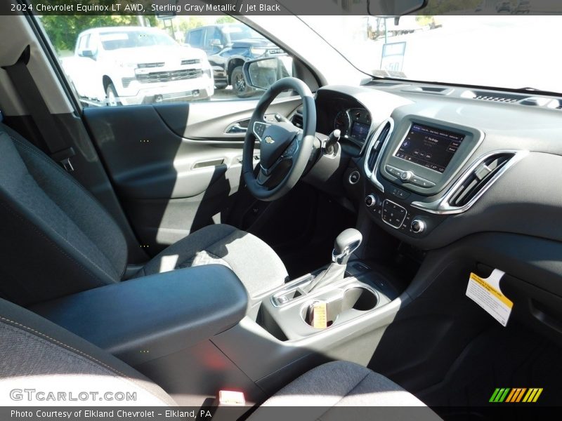 Sterling Gray Metallic / Jet Black 2024 Chevrolet Equinox LT AWD