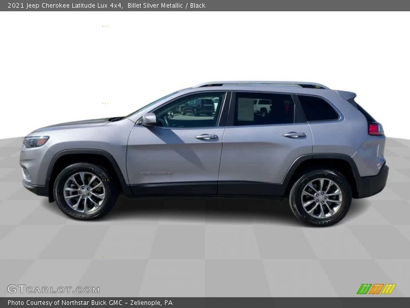 Billet Silver Metallic / Black 2021 Jeep Cherokee Latitude Lux 4x4