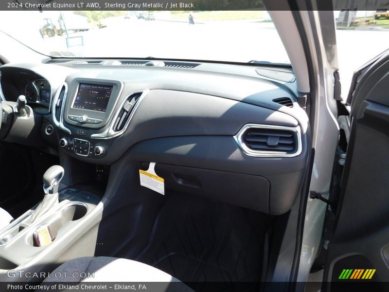 Sterling Gray Metallic / Jet Black 2024 Chevrolet Equinox LT AWD