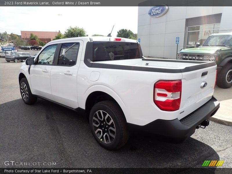  2023 Maverick Lariat Oxford White
