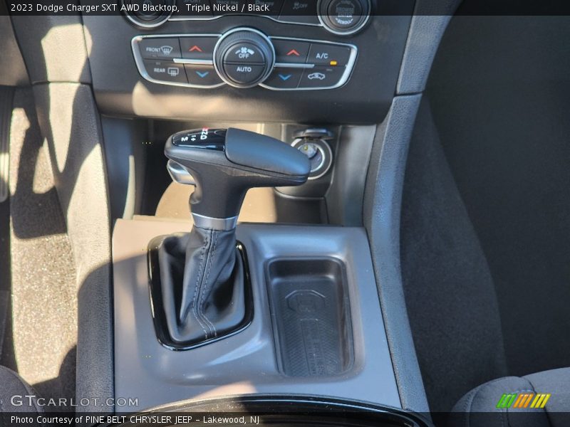 Triple Nickel / Black 2023 Dodge Charger SXT AWD Blacktop