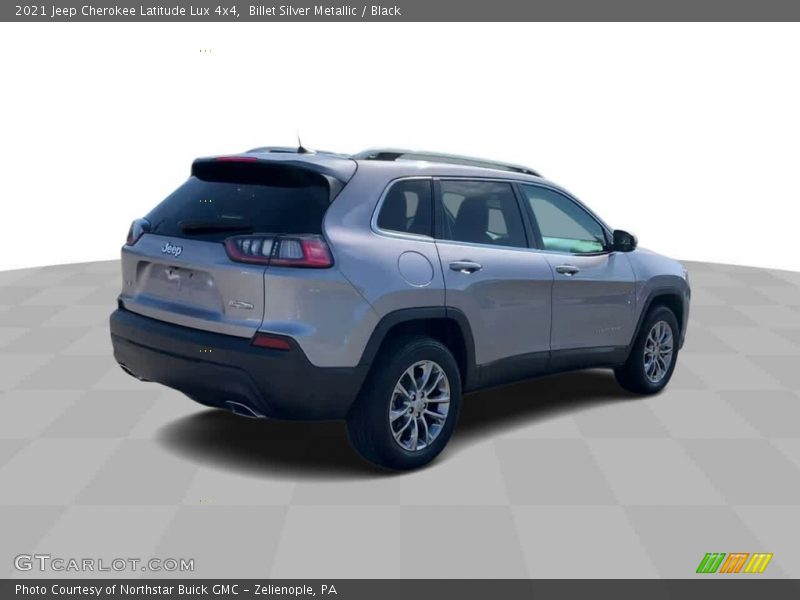 Billet Silver Metallic / Black 2021 Jeep Cherokee Latitude Lux 4x4