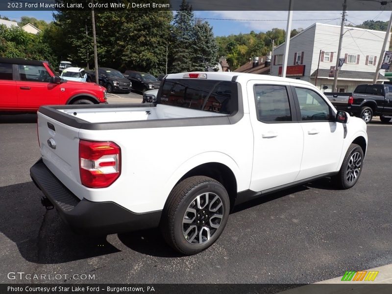  2023 Maverick Lariat Oxford White