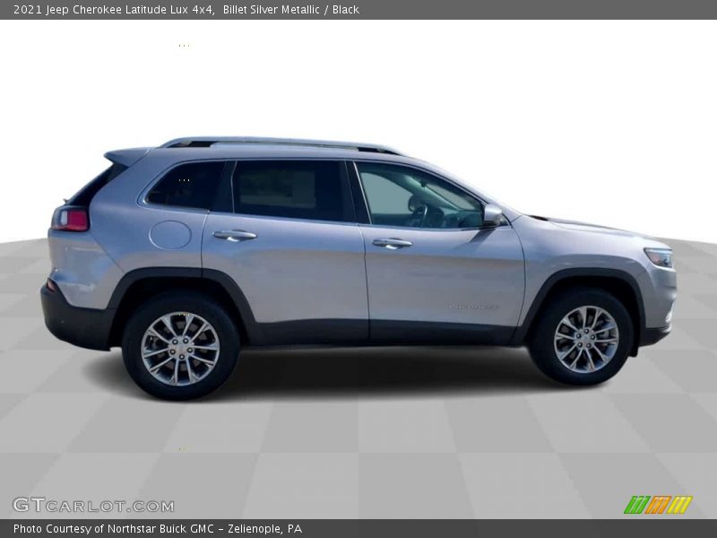 Billet Silver Metallic / Black 2021 Jeep Cherokee Latitude Lux 4x4