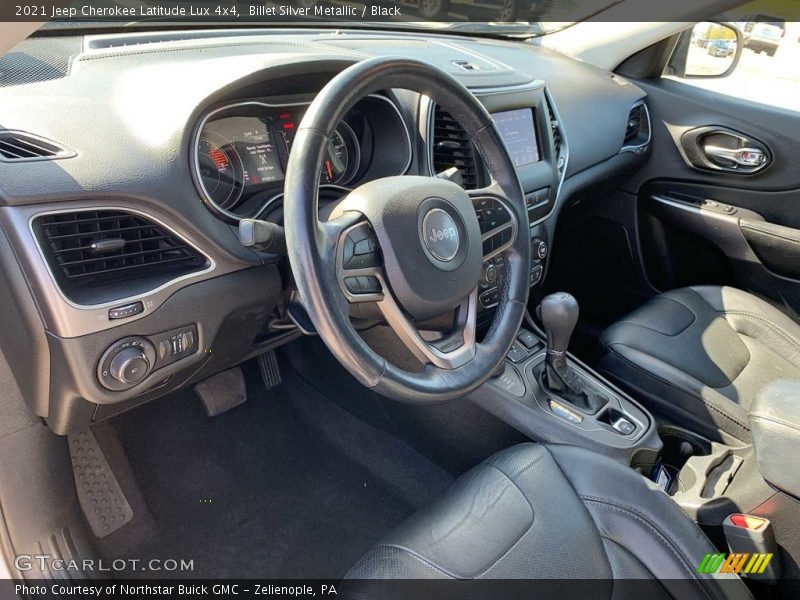 Billet Silver Metallic / Black 2021 Jeep Cherokee Latitude Lux 4x4