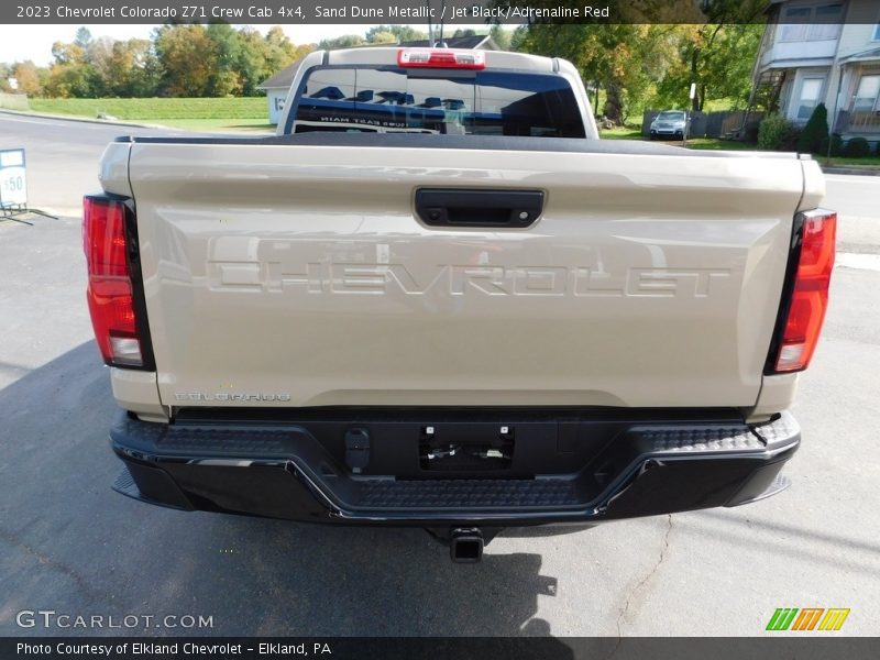 Sand Dune Metallic / Jet Black/Adrenaline Red 2023 Chevrolet Colorado Z71 Crew Cab 4x4