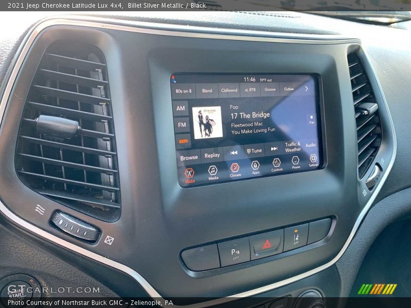 Billet Silver Metallic / Black 2021 Jeep Cherokee Latitude Lux 4x4