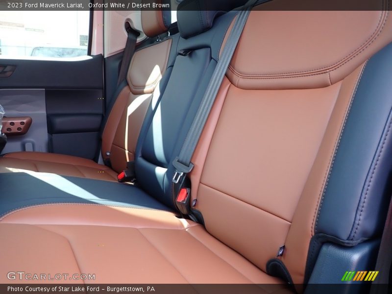 Rear Seat of 2023 Maverick Lariat