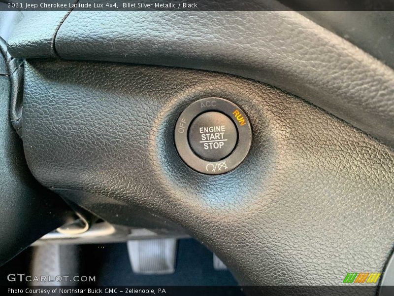 Billet Silver Metallic / Black 2021 Jeep Cherokee Latitude Lux 4x4