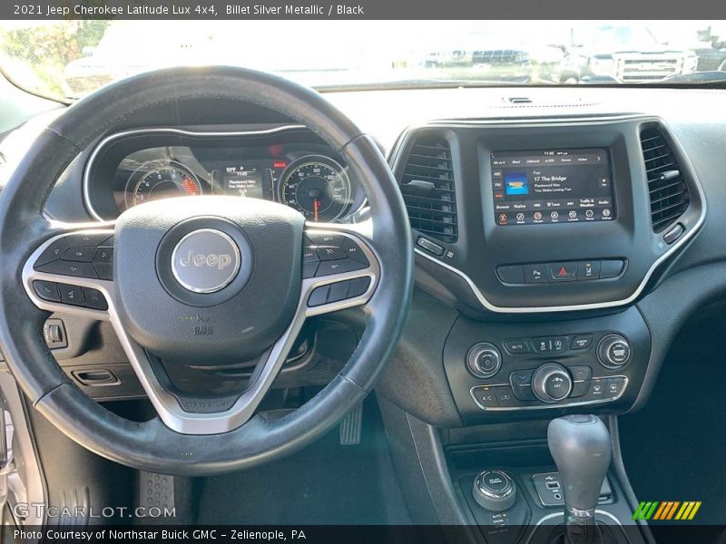 Billet Silver Metallic / Black 2021 Jeep Cherokee Latitude Lux 4x4