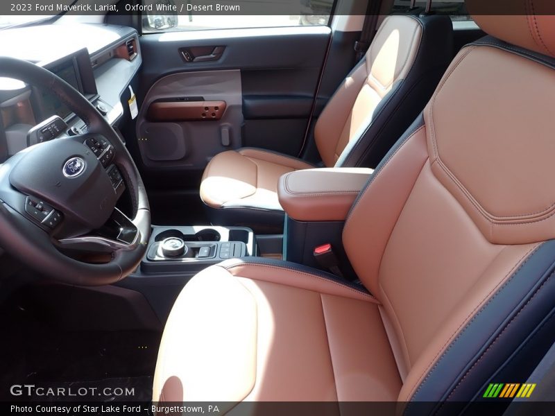 Front Seat of 2023 Maverick Lariat