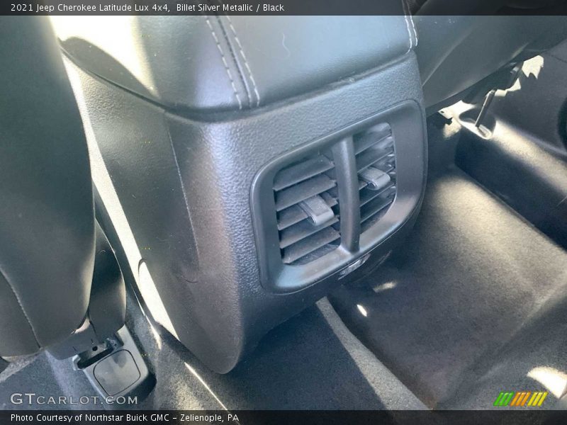 Billet Silver Metallic / Black 2021 Jeep Cherokee Latitude Lux 4x4
