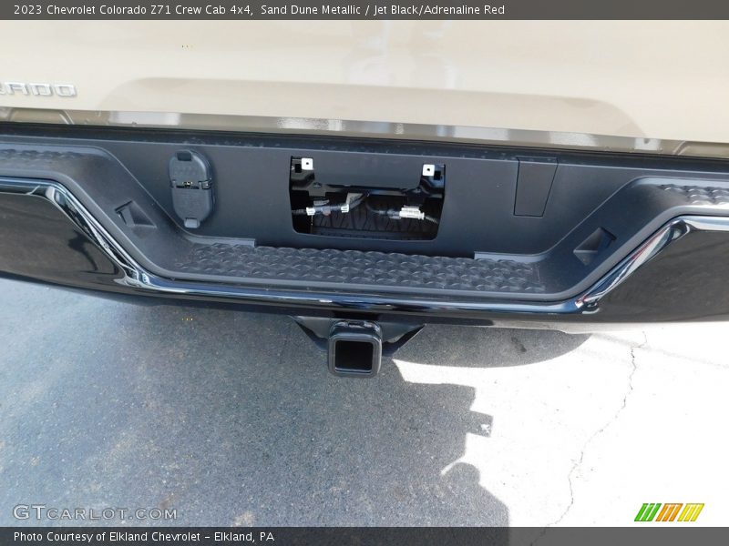 Sand Dune Metallic / Jet Black/Adrenaline Red 2023 Chevrolet Colorado Z71 Crew Cab 4x4