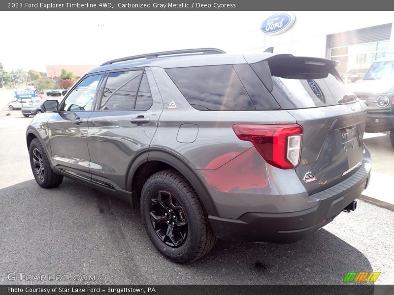 Carbonized Gray Metallic / Deep Cypress 2023 Ford Explorer Timberline 4WD
