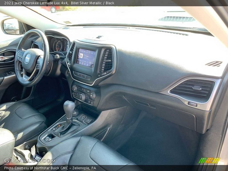 Billet Silver Metallic / Black 2021 Jeep Cherokee Latitude Lux 4x4