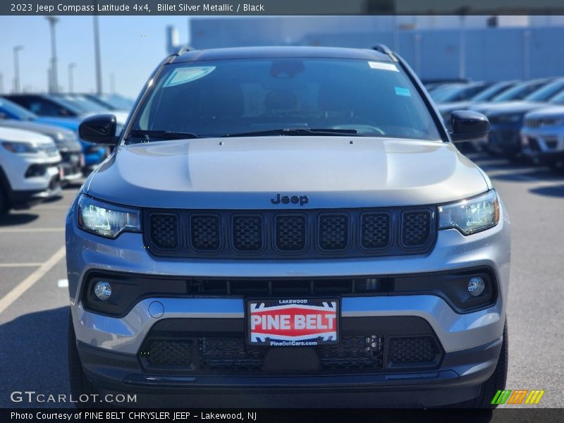 Billet Silver Metallic / Black 2023 Jeep Compass Latitude 4x4