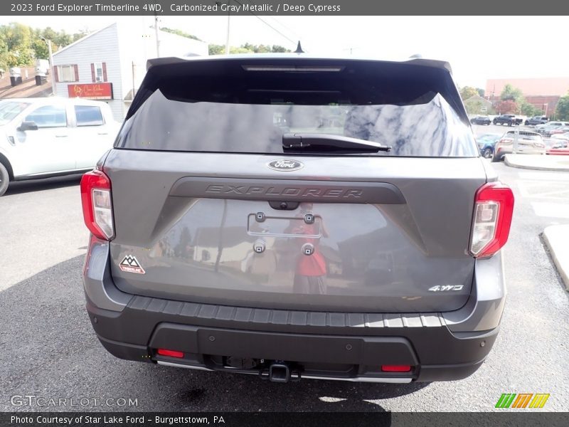 Carbonized Gray Metallic / Deep Cypress 2023 Ford Explorer Timberline 4WD