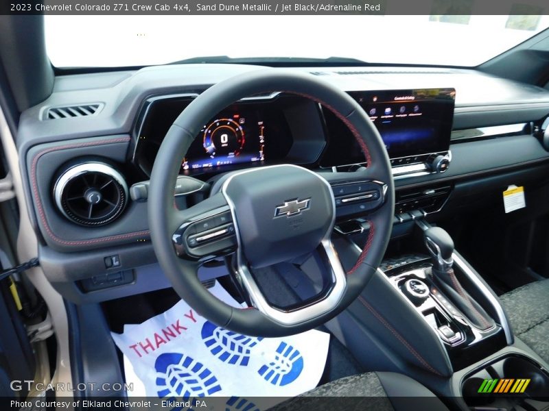 Dashboard of 2023 Colorado Z71 Crew Cab 4x4