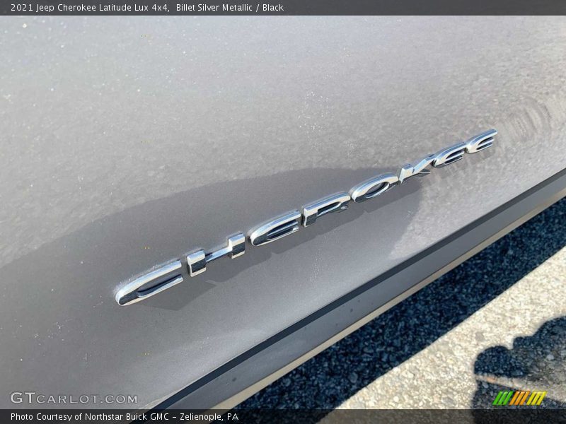 Billet Silver Metallic / Black 2021 Jeep Cherokee Latitude Lux 4x4