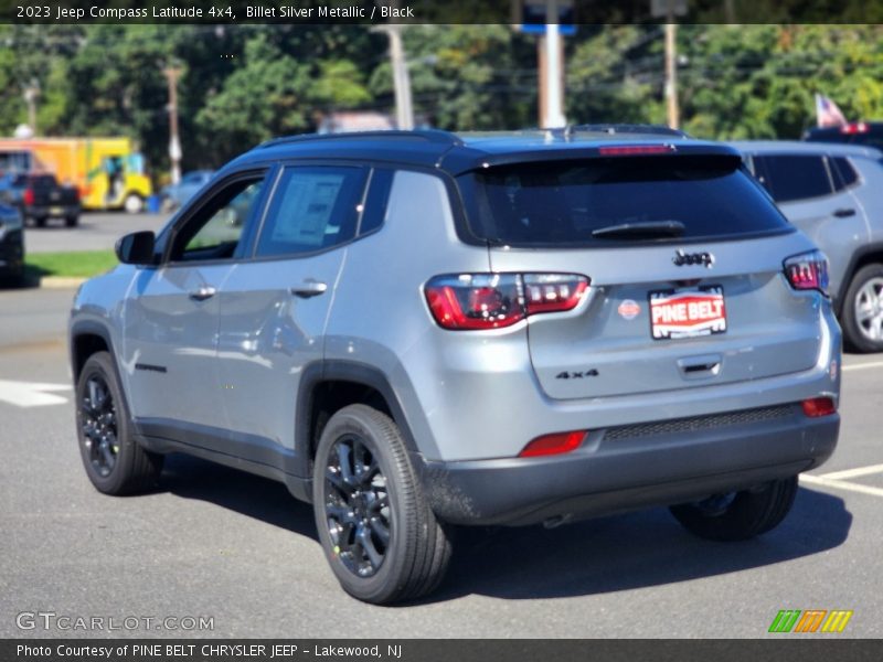 Billet Silver Metallic / Black 2023 Jeep Compass Latitude 4x4