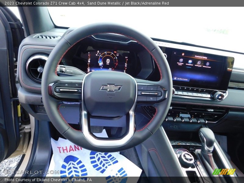 Controls of 2023 Colorado Z71 Crew Cab 4x4