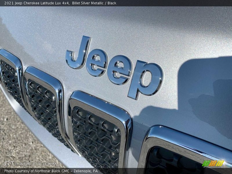 Billet Silver Metallic / Black 2021 Jeep Cherokee Latitude Lux 4x4