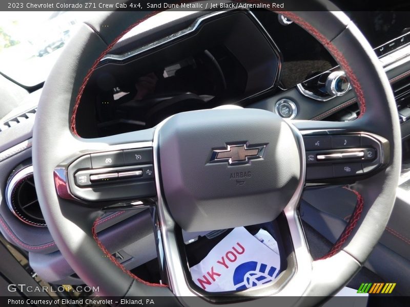  2023 Colorado Z71 Crew Cab 4x4 Steering Wheel
