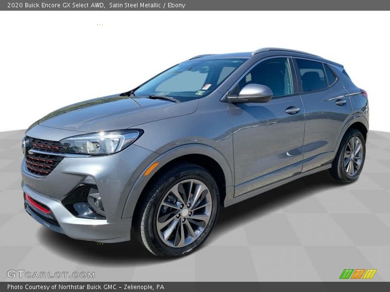 Satin Steel Metallic / Ebony 2020 Buick Encore GX Select AWD