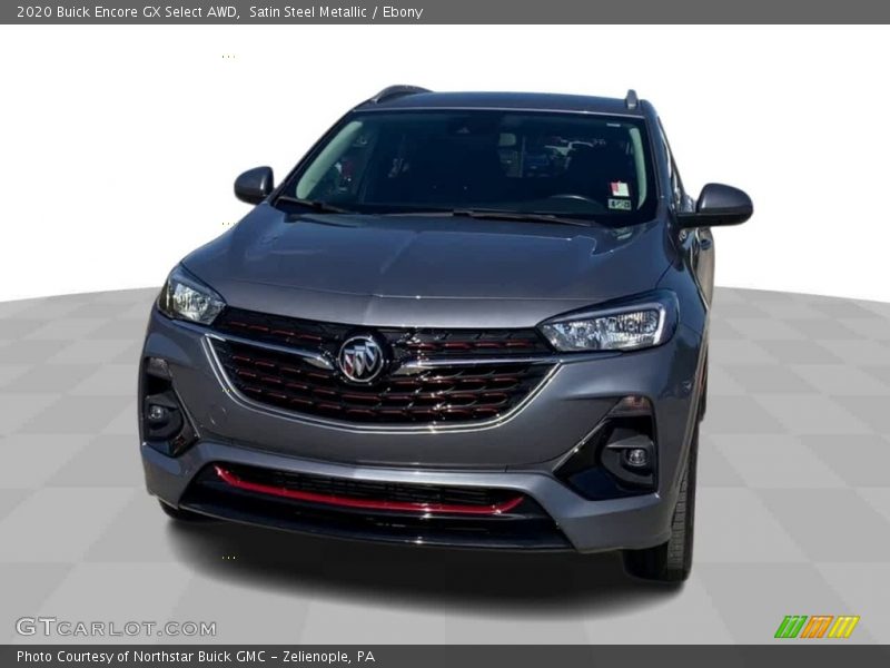Satin Steel Metallic / Ebony 2020 Buick Encore GX Select AWD