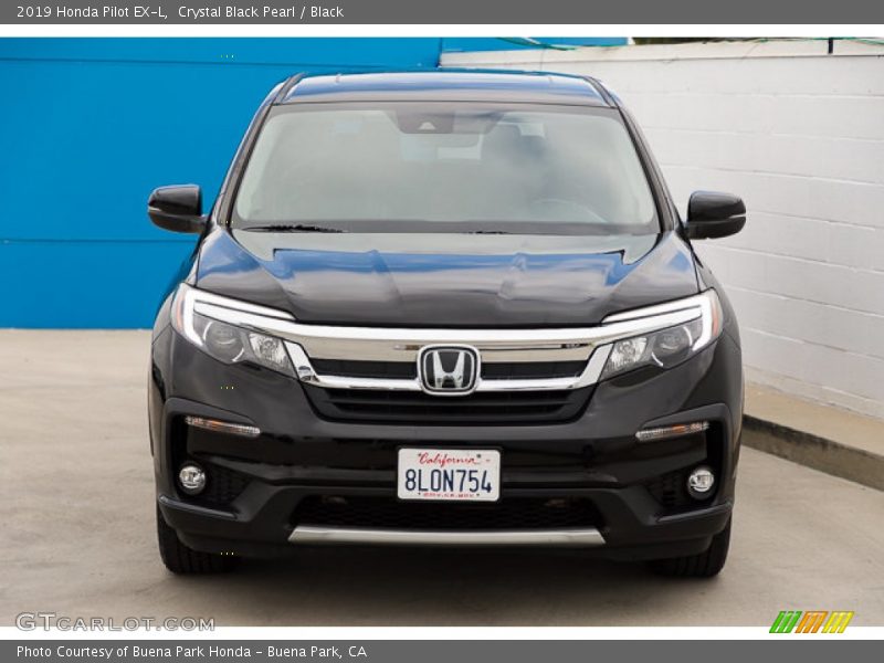 Crystal Black Pearl / Black 2019 Honda Pilot EX-L