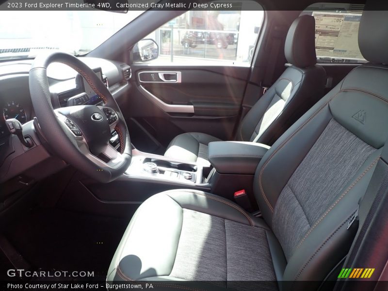 Carbonized Gray Metallic / Deep Cypress 2023 Ford Explorer Timberline 4WD