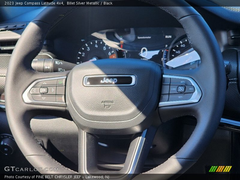 Billet Silver Metallic / Black 2023 Jeep Compass Latitude 4x4