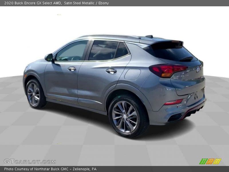 Satin Steel Metallic / Ebony 2020 Buick Encore GX Select AWD