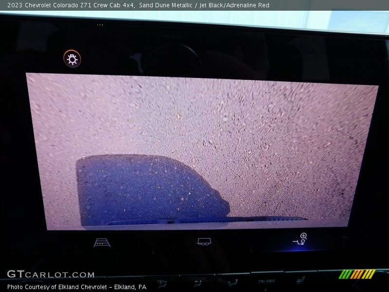 Sand Dune Metallic / Jet Black/Adrenaline Red 2023 Chevrolet Colorado Z71 Crew Cab 4x4
