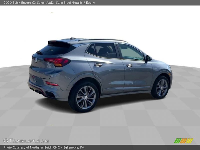 Satin Steel Metallic / Ebony 2020 Buick Encore GX Select AWD