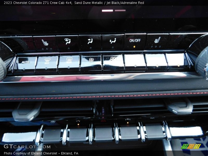 Controls of 2023 Colorado Z71 Crew Cab 4x4