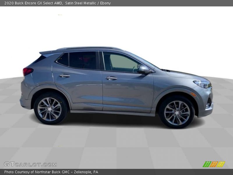 Satin Steel Metallic / Ebony 2020 Buick Encore GX Select AWD