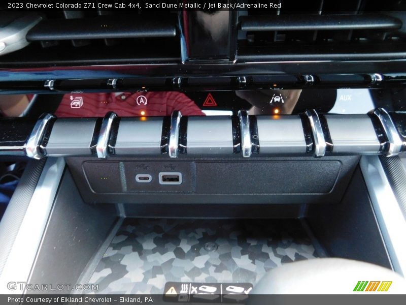 Controls of 2023 Colorado Z71 Crew Cab 4x4